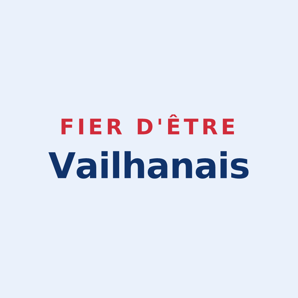 Sticker « Fier d'être Vailhanais » — design pour Vailhan