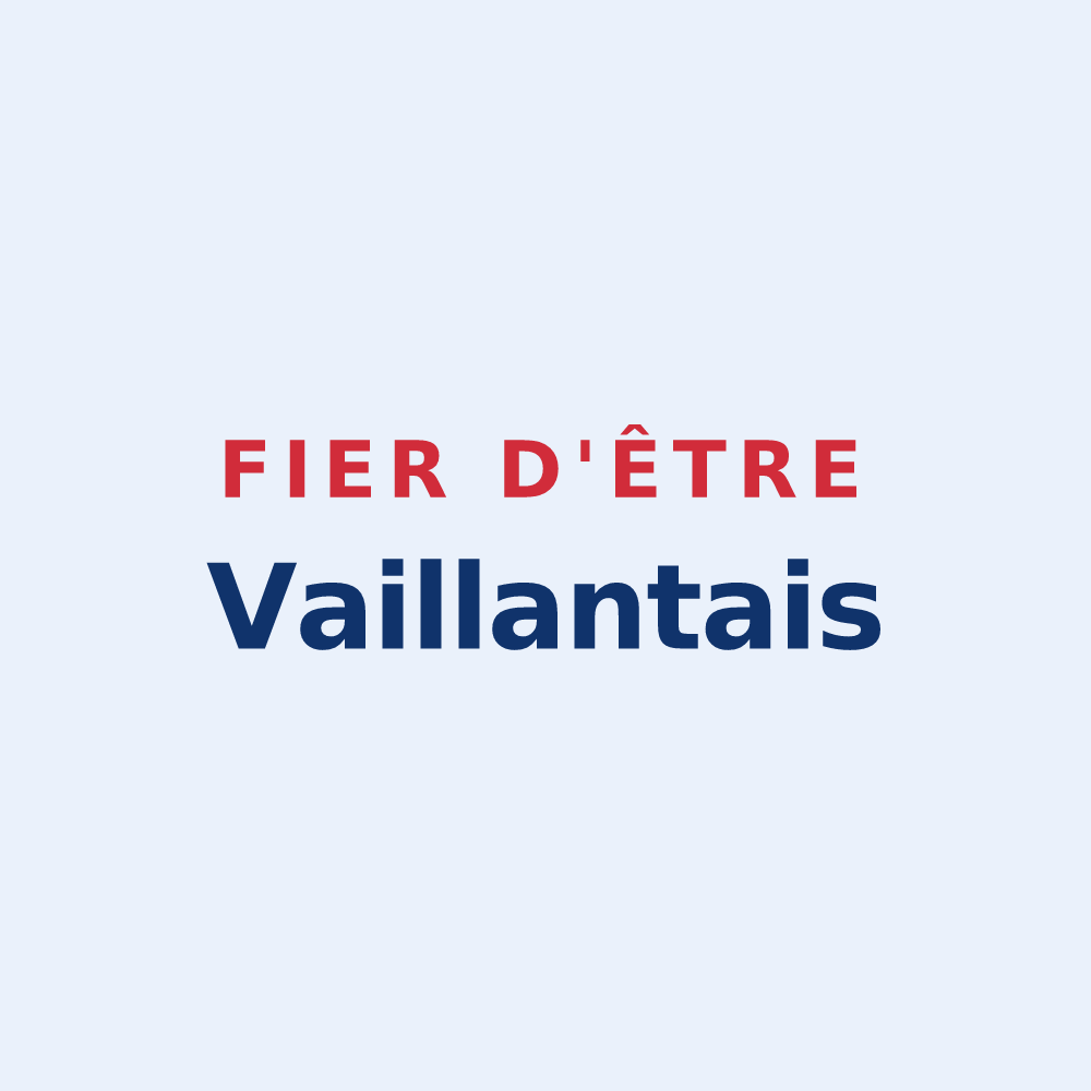 Sticker « Fier d'être Vaillantais » — design pour Vaillant