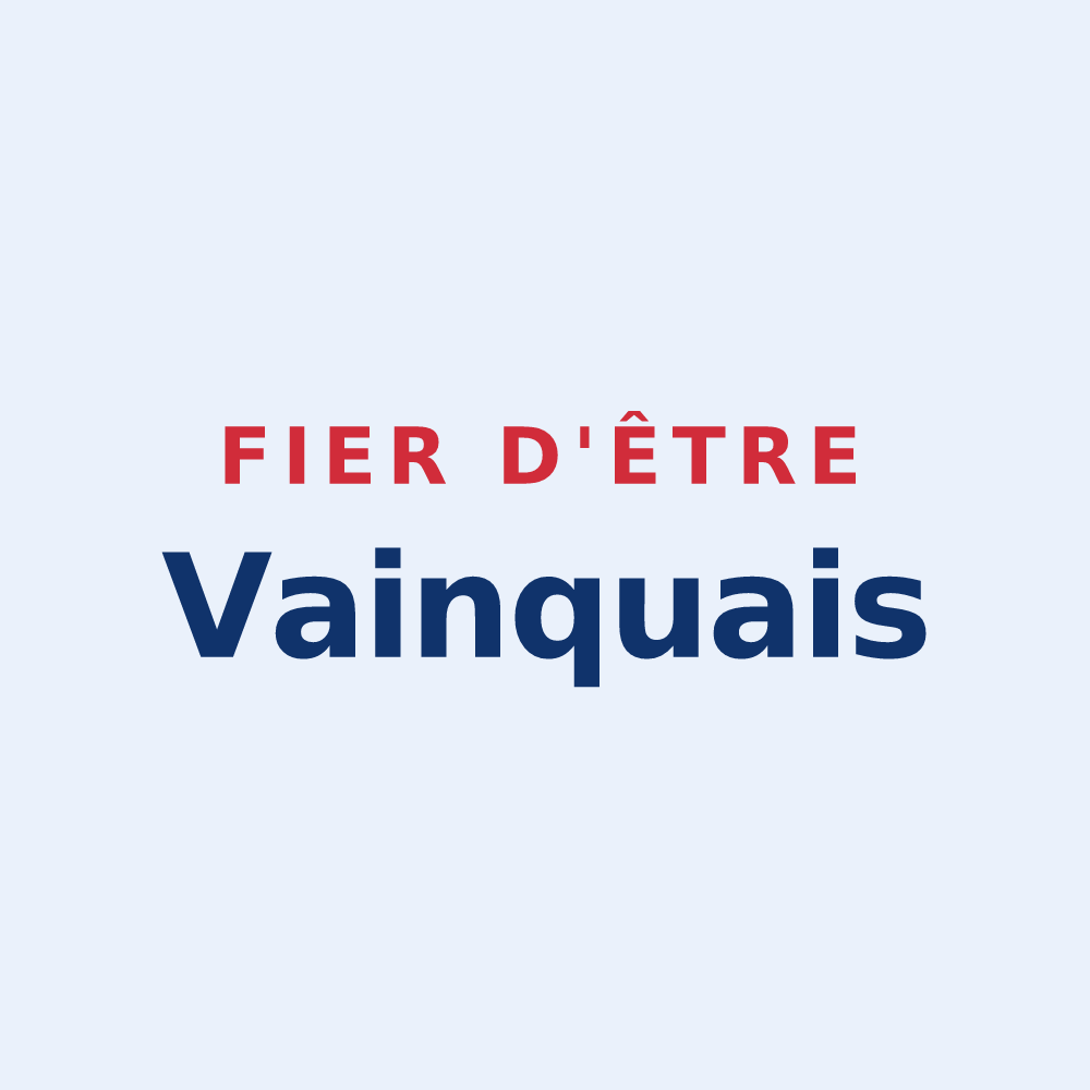 Sticker « Fier d'être Vainquais » — design pour Vains