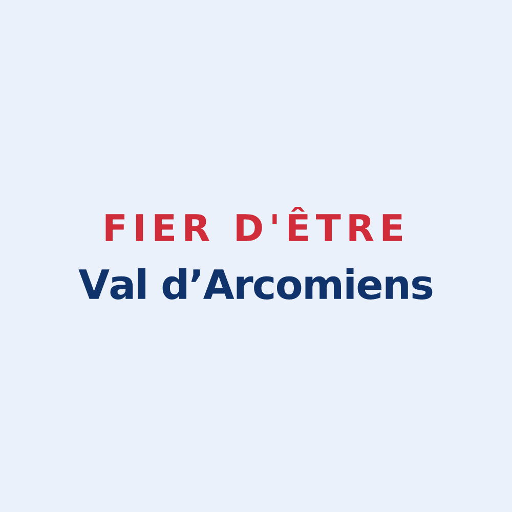 Sticker « Fier d'être Val d’Arcomiens » — design pour Val d'Arcomie
