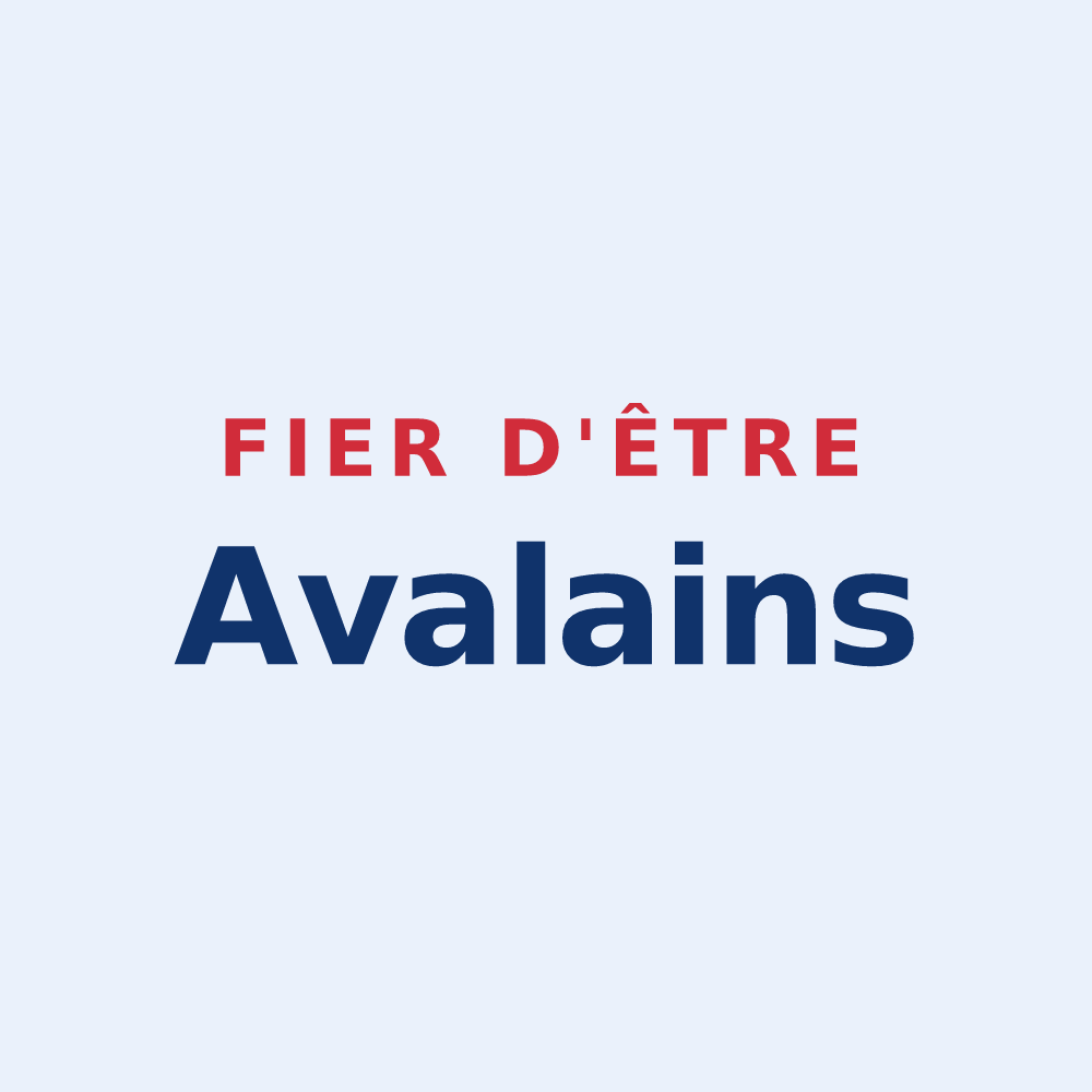 Sticker « Fier d'être Avalains » — design pour Val-d'Isère