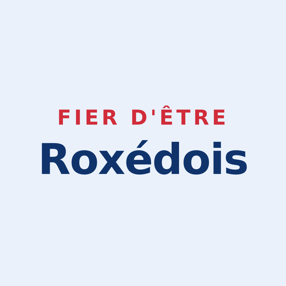 Sticker « Fier d'être Roxédois » — design pour Val d'Oust