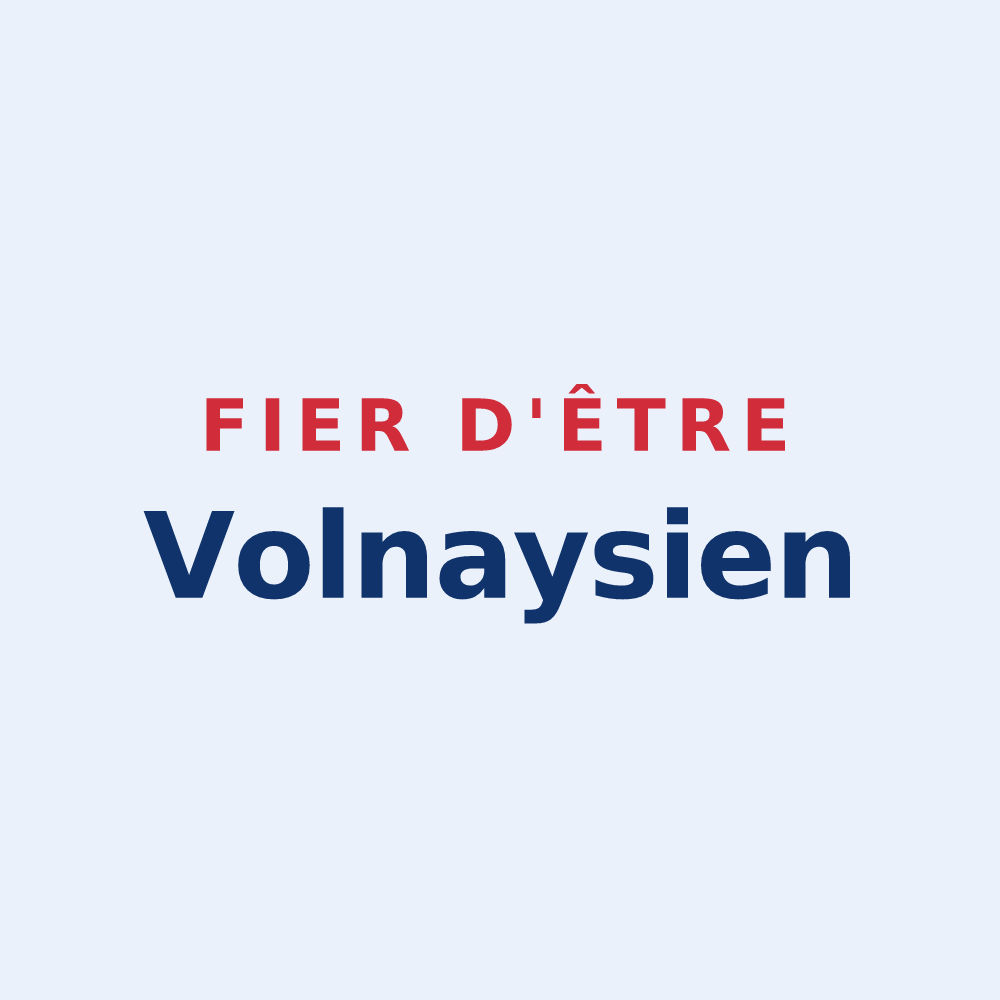 Sticker « Fier d'être Volnaysien » — design pour Val-de-la-Hune
