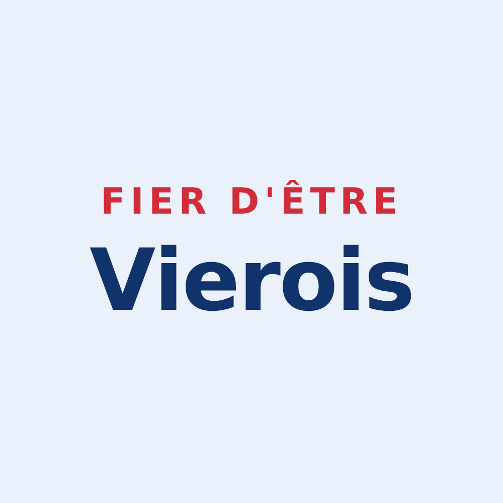 Sticker « Fier d'être Vierois » — design pour Val-de-Vière