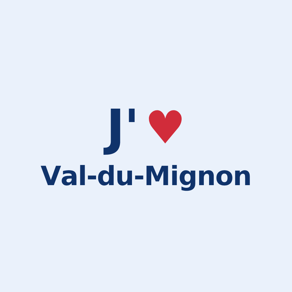 Sticker personnalisé Val-du-Mignon — design J'aime Val-du-Mignon