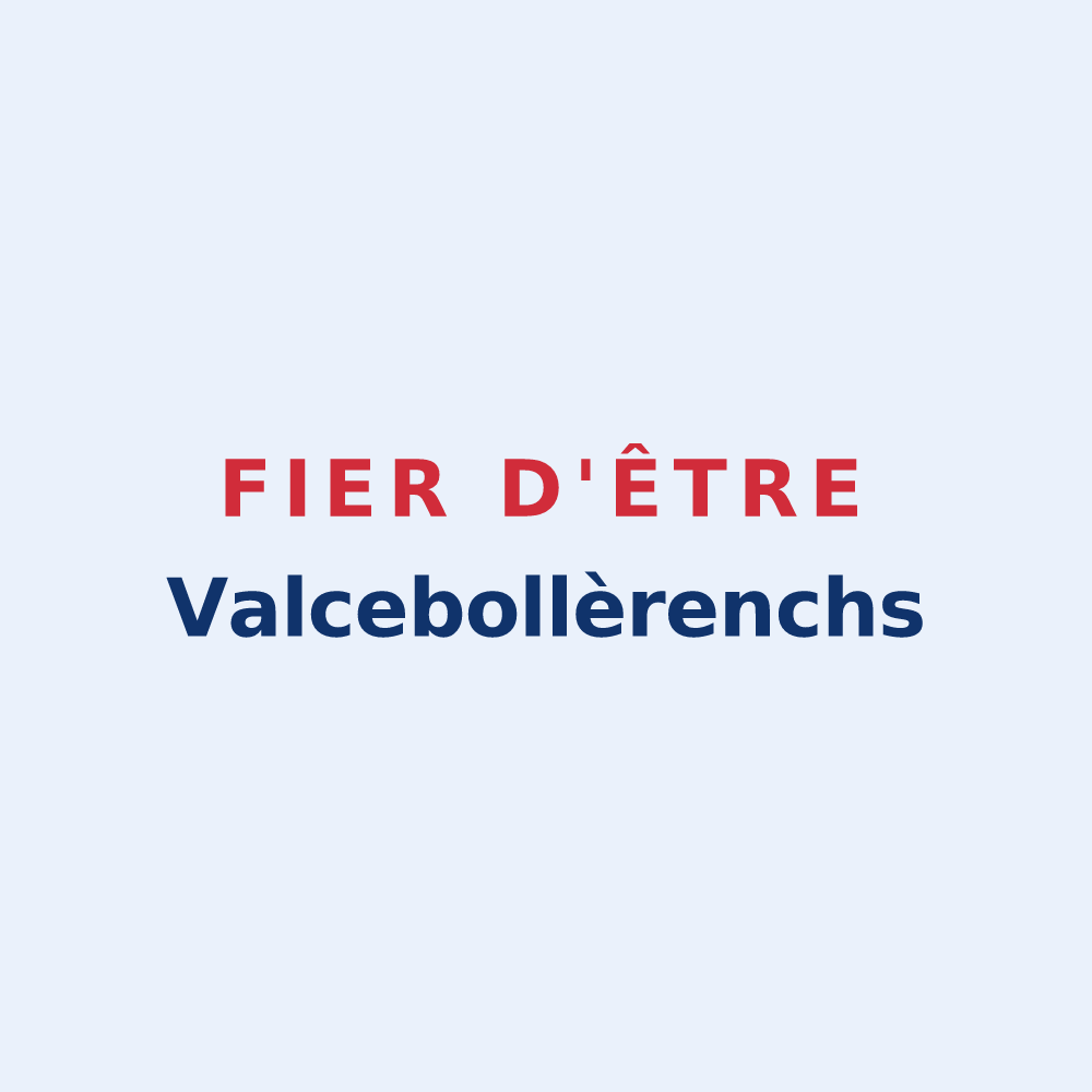 Sticker « Fier d'être Valcebollèrenchs » — design pour Valcebollère