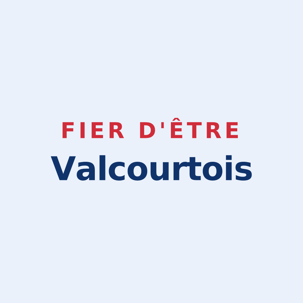 Sticker « Fier d'être Valcourtois » — design pour Valcourt