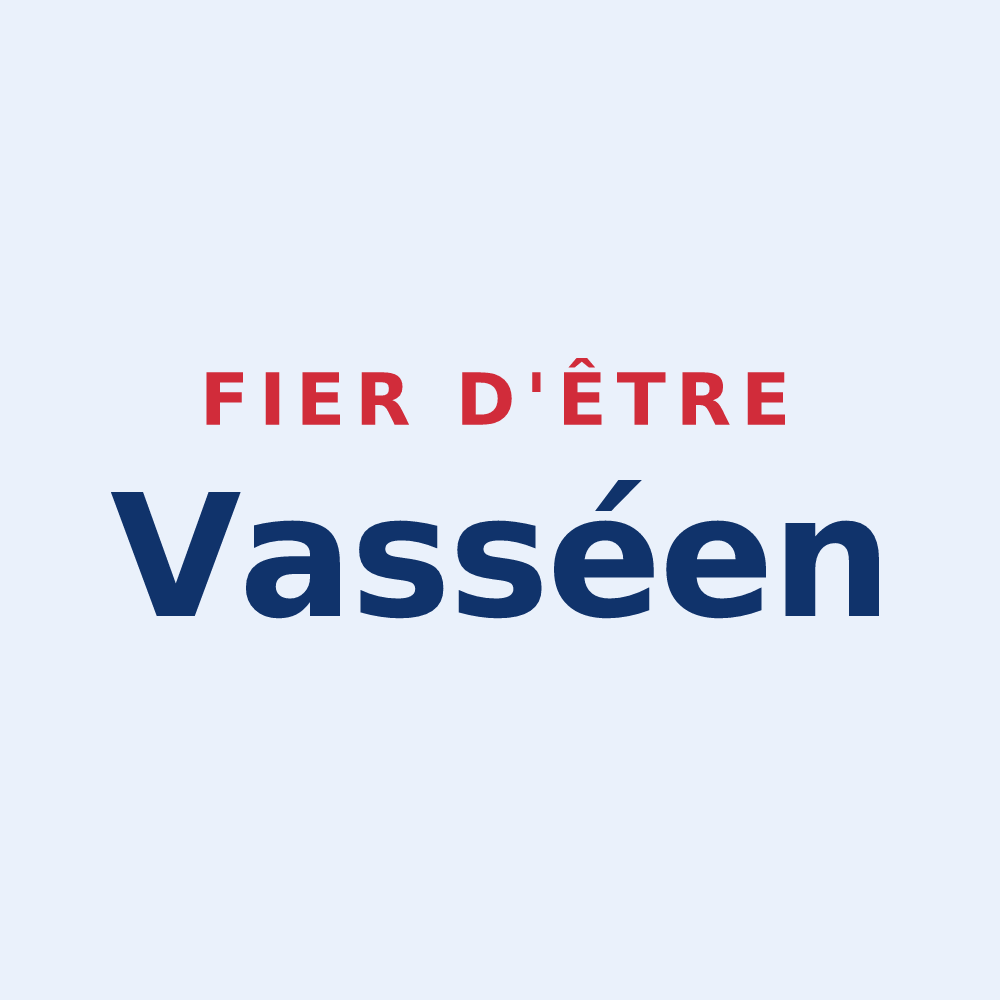 Sticker « Fier d'être Vasséen » — design pour Valdallière