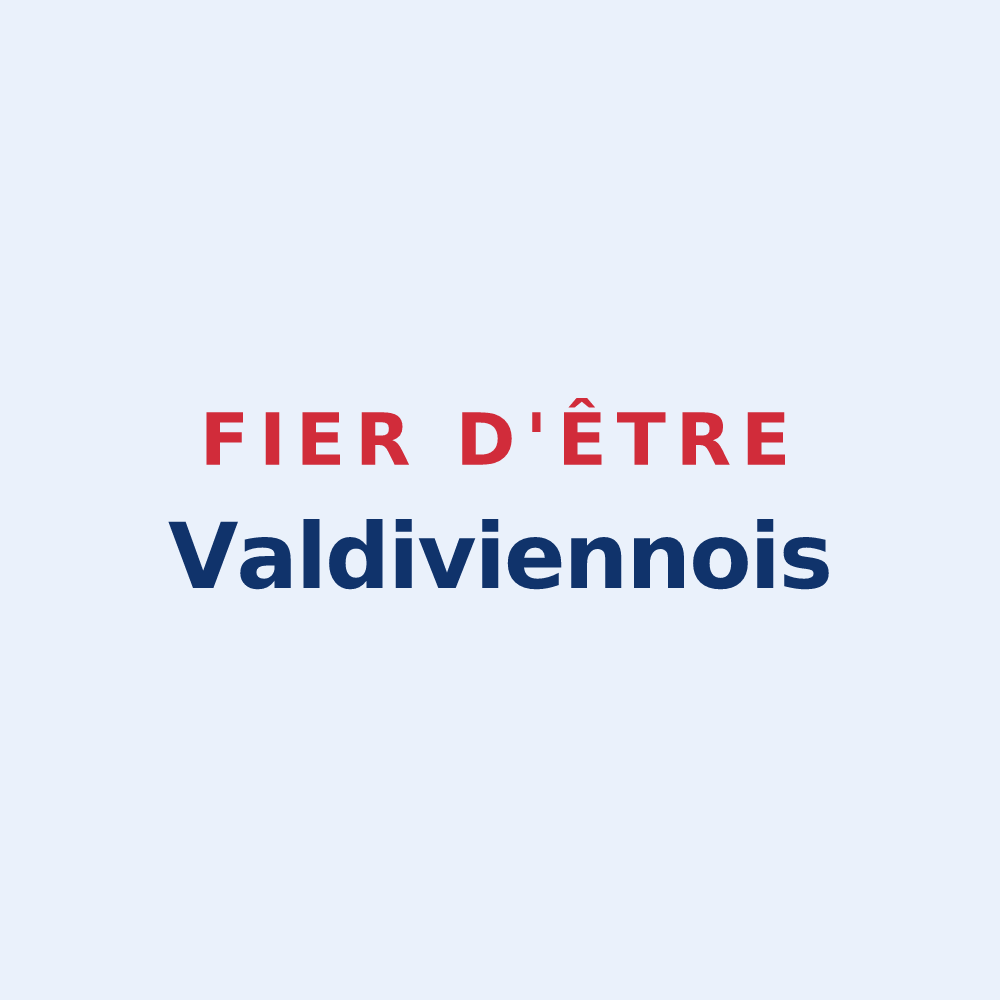 Sticker « Fier d'être Valdiviennois » — design pour Valdivienne