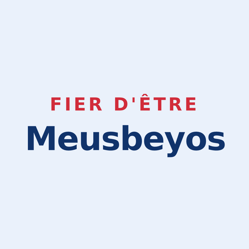Sticker « Fier d'être Meusbeyos » — design pour Valempoulières