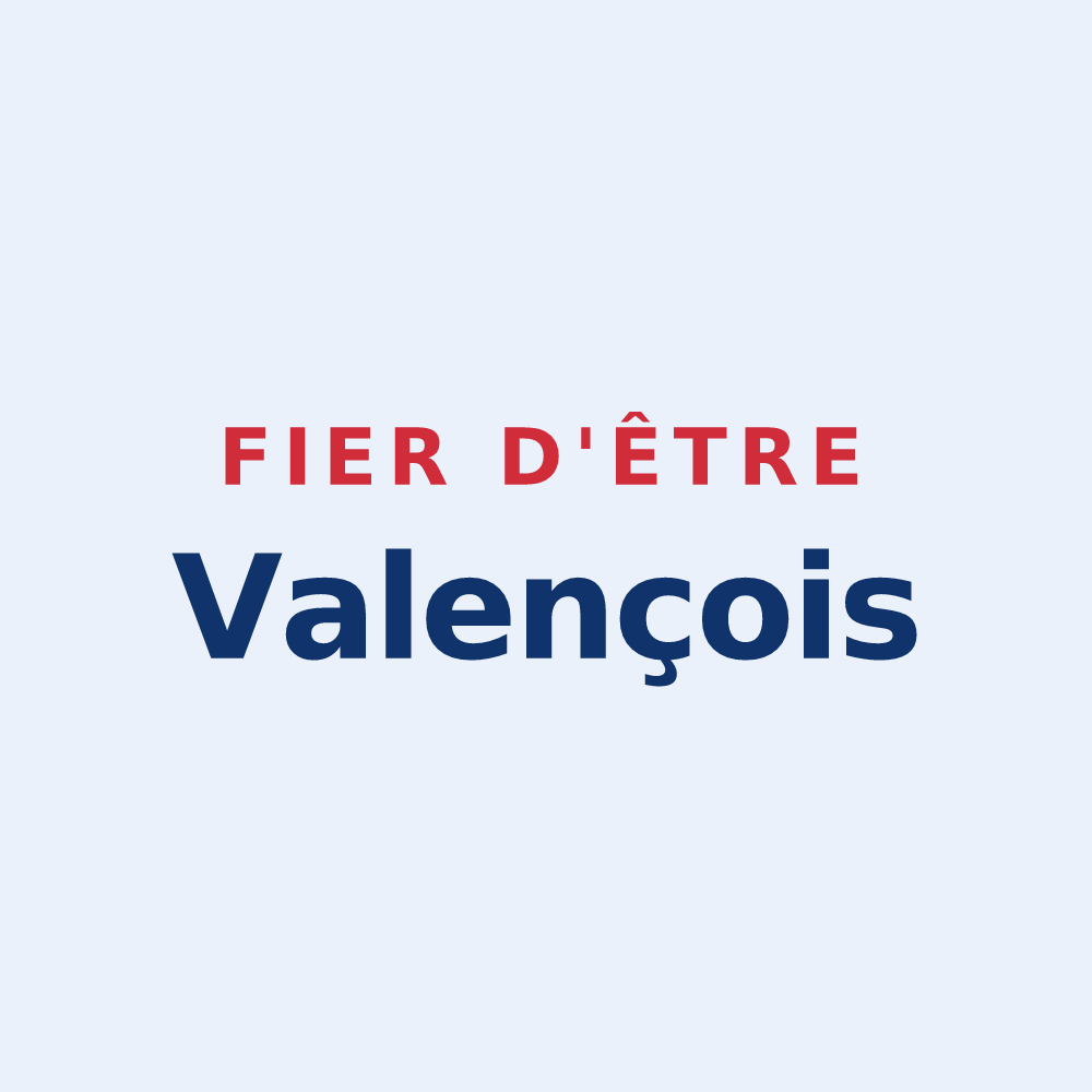 Sticker « Fier d'être Valençois » — design pour Valence-en-Brie
