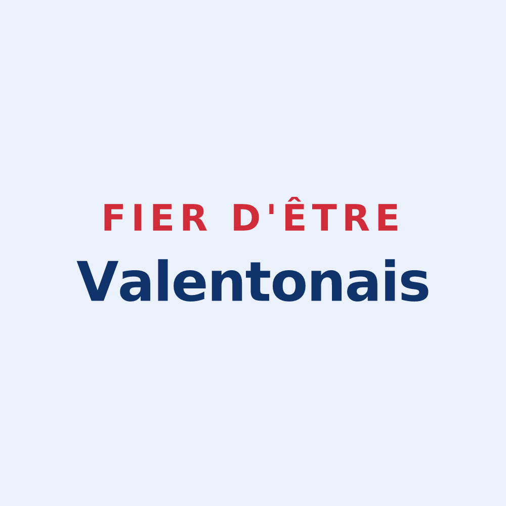 Sticker « Fier d'être Valentonais » — design pour Valenton