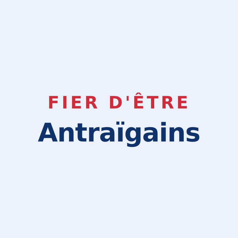 Sticker « Fier d'être Antraïgains » — design pour Vallées-d'Antraigues-Asperjoc