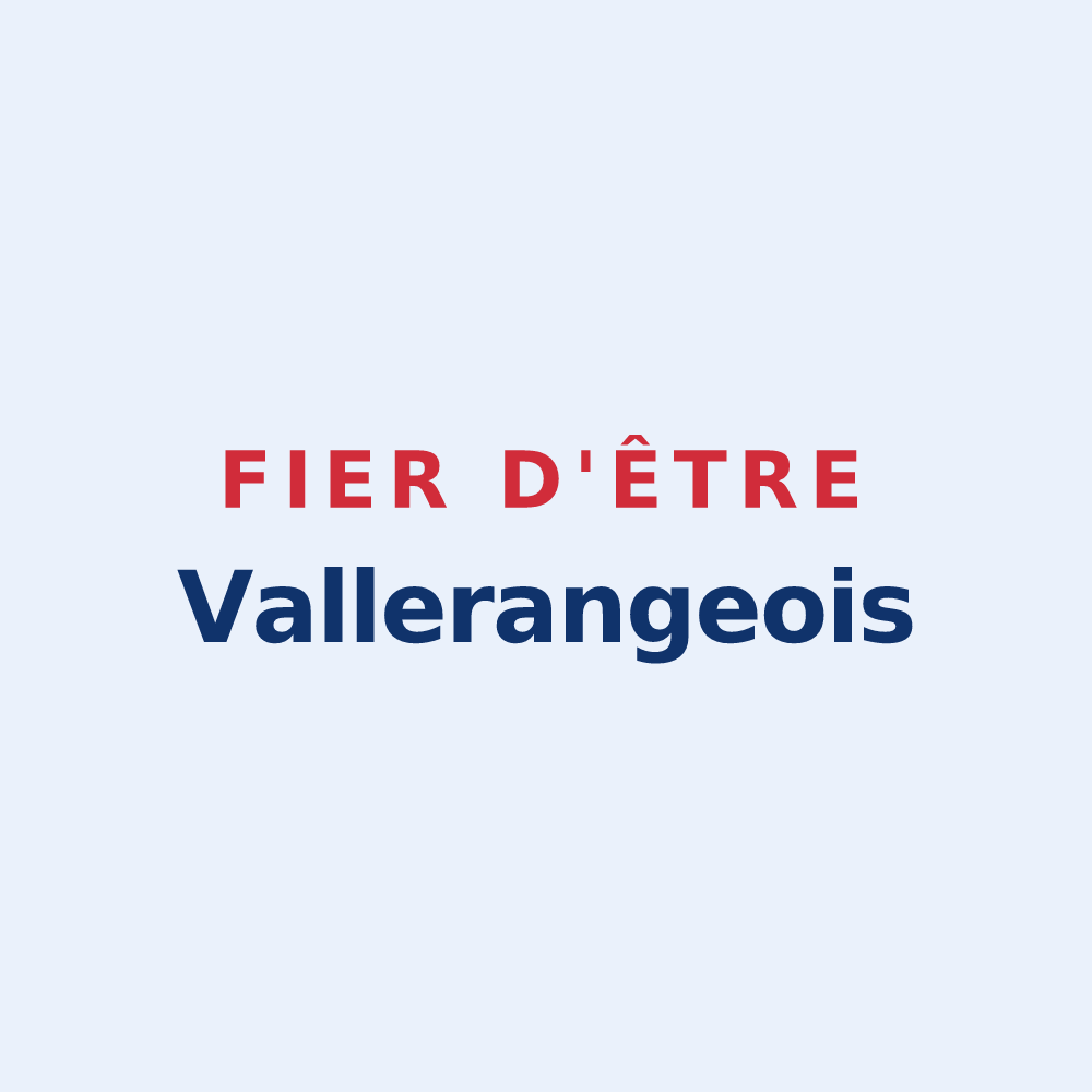 Sticker « Fier d'être Vallerangeois » — design pour Vallerange
