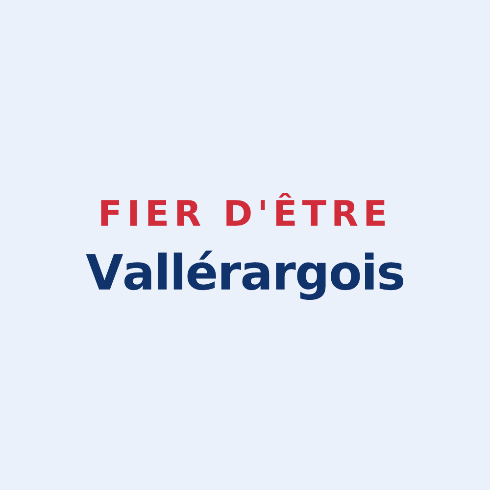 Sticker « Fier d'être Vallérargois » — design pour Vallérargues