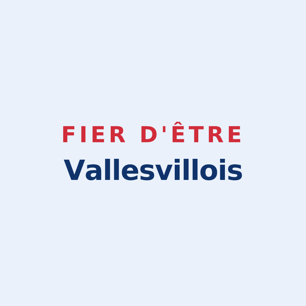 Sticker « Fier d'être Vallesvillois » — design pour Vallesvilles