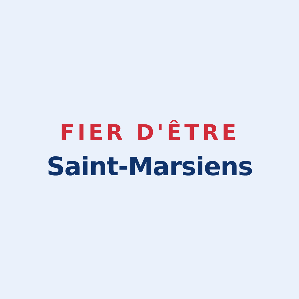 Sticker « Fier d'être Saint-Marsiens » — design pour Vallons-de-l'Erdre