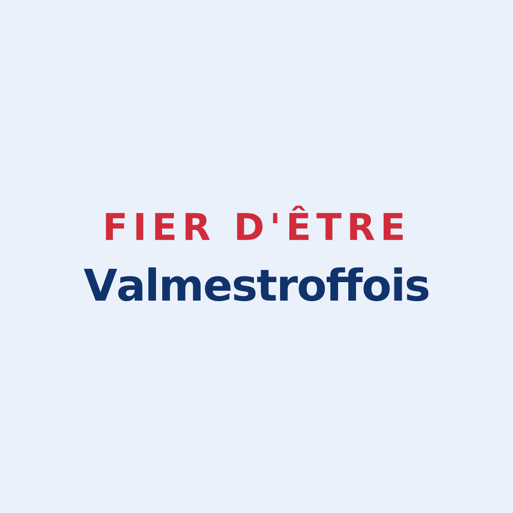 Sticker « Fier d'être Valmestroffois » — design pour Valmestroff