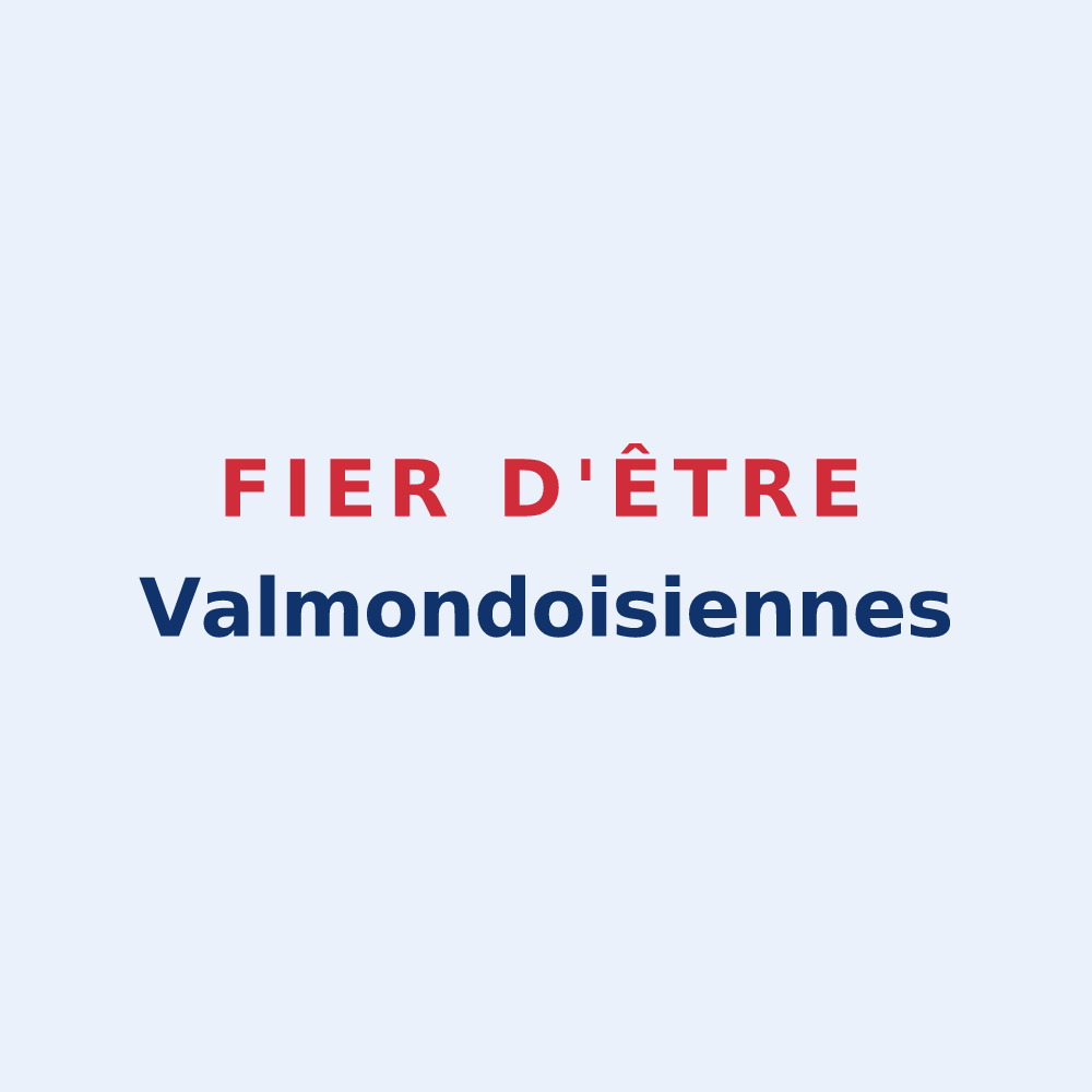 Sticker « Fier d'être Valmondoisiennes » — design pour Valmondois