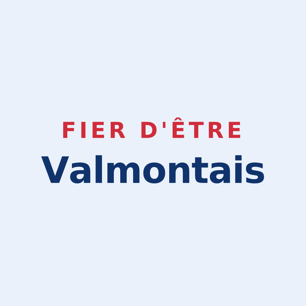 Sticker « Fier d'être Valmontais » — design pour Valmont