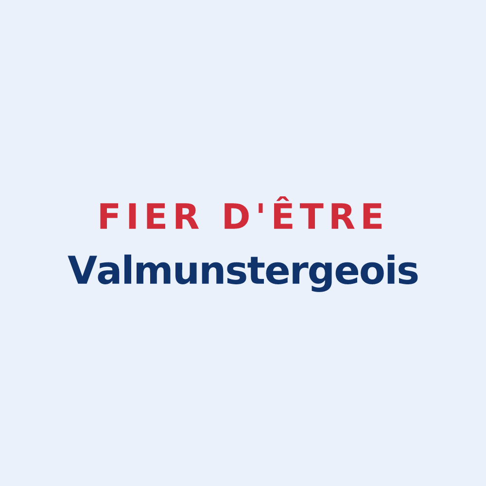 Sticker « Fier d'être Valmunstergeois » — design pour Valmunster