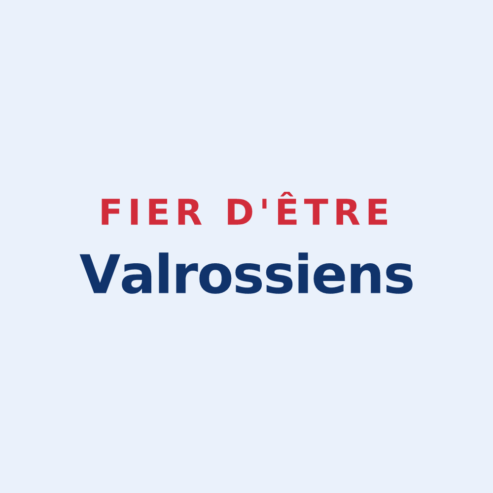 Sticker « Fier d'être Valrossiens » — design pour Valros