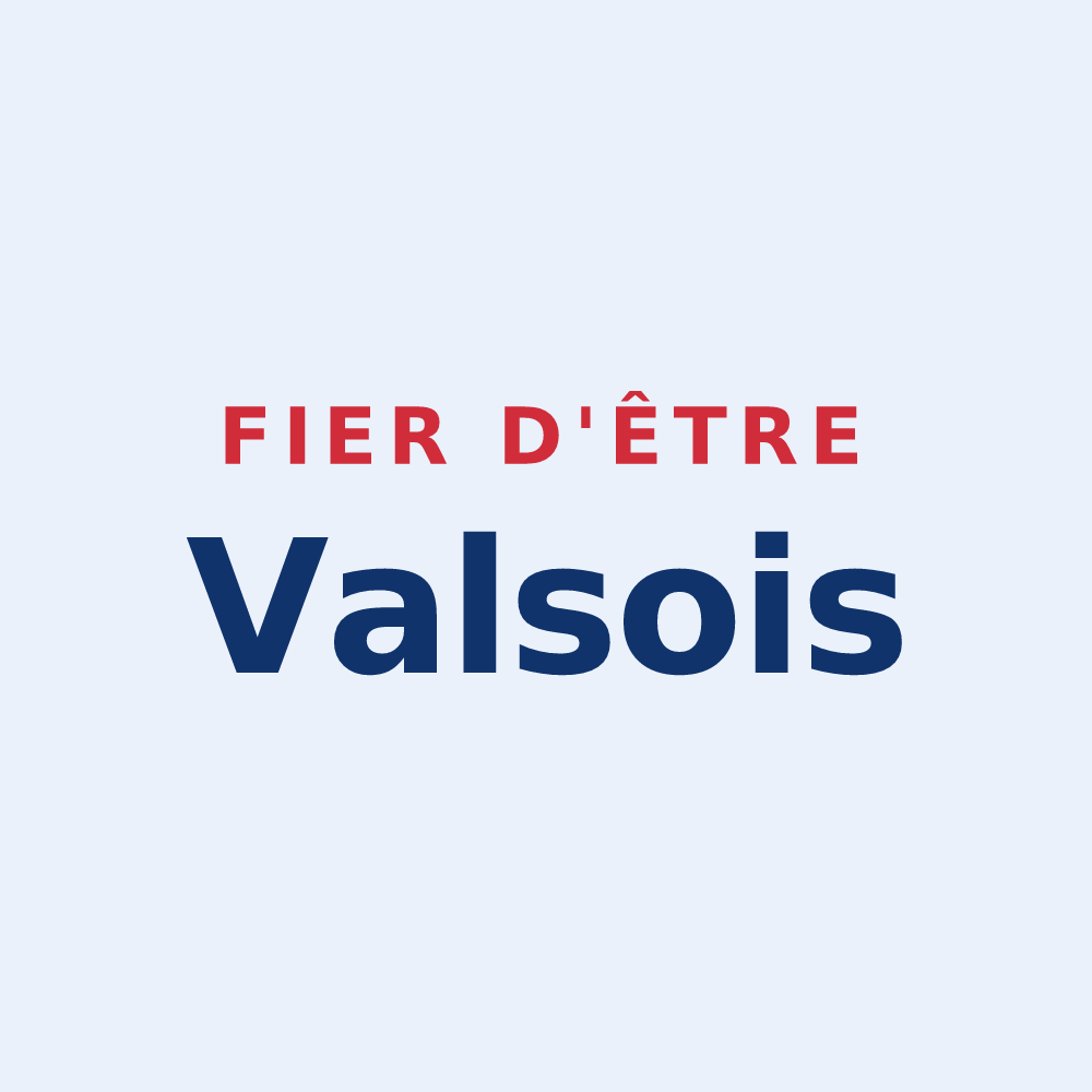 Sticker « Fier d'être Valsois » — design pour Vals