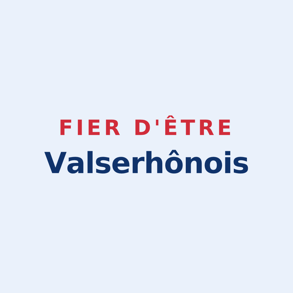 Sticker « Fier d'être Valserhônois » — design pour Valserhône