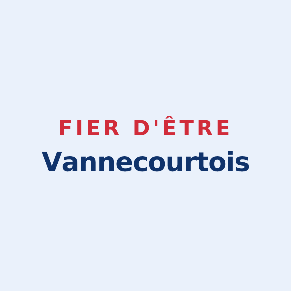 Sticker « Fier d'être Vannecourtois » — design pour Vannecourt