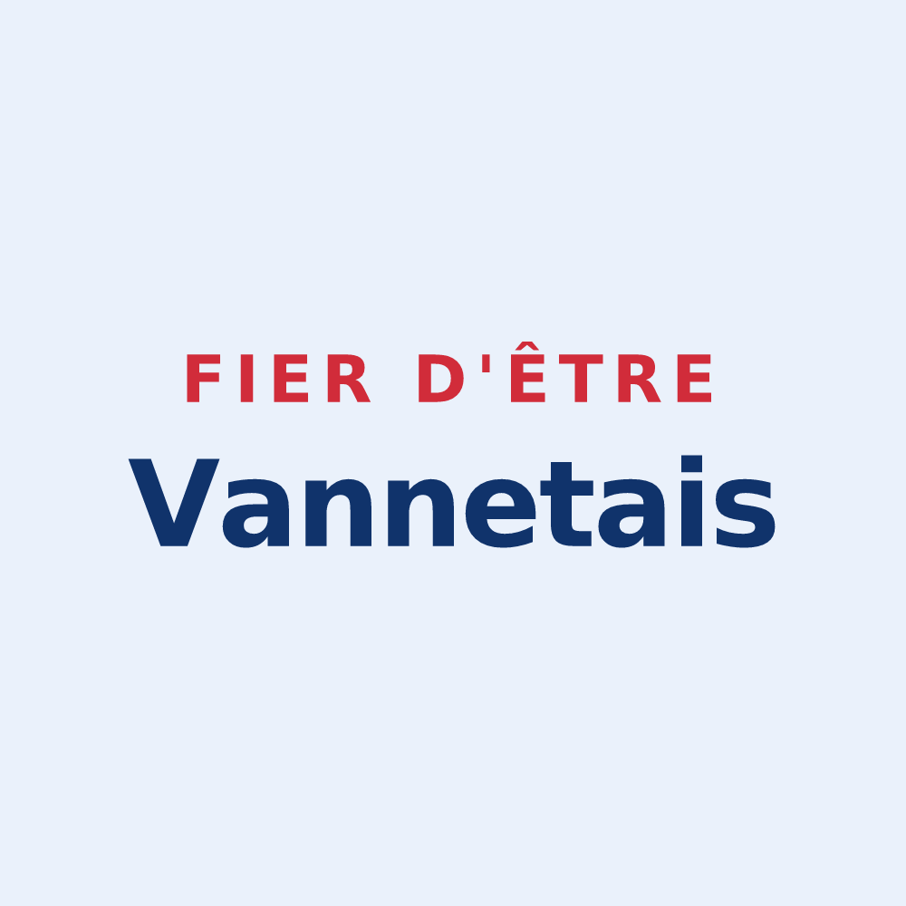 Sticker « Fier d'être Vannetais » — design pour Vannes