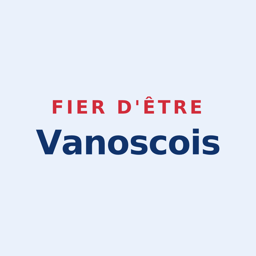 Sticker « Fier d'être Vanoscois » — design pour Vanosc