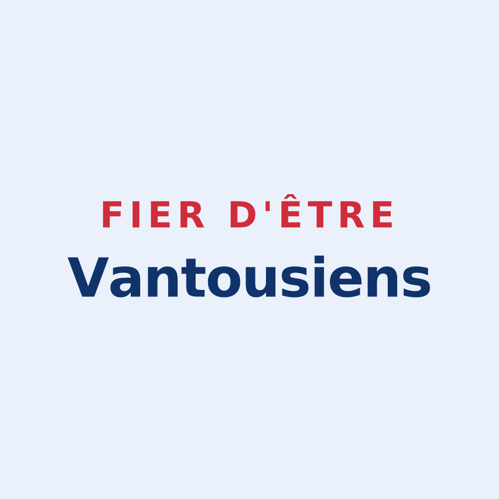 Sticker « Fier d'être Vantousiens » — design pour Vantoux