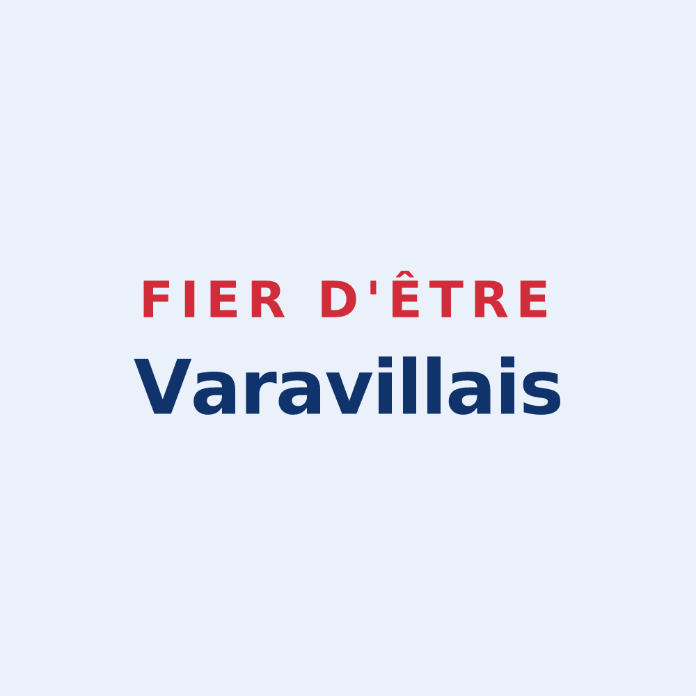 Sticker « Fier d'être Varavillais » — design pour Varaville