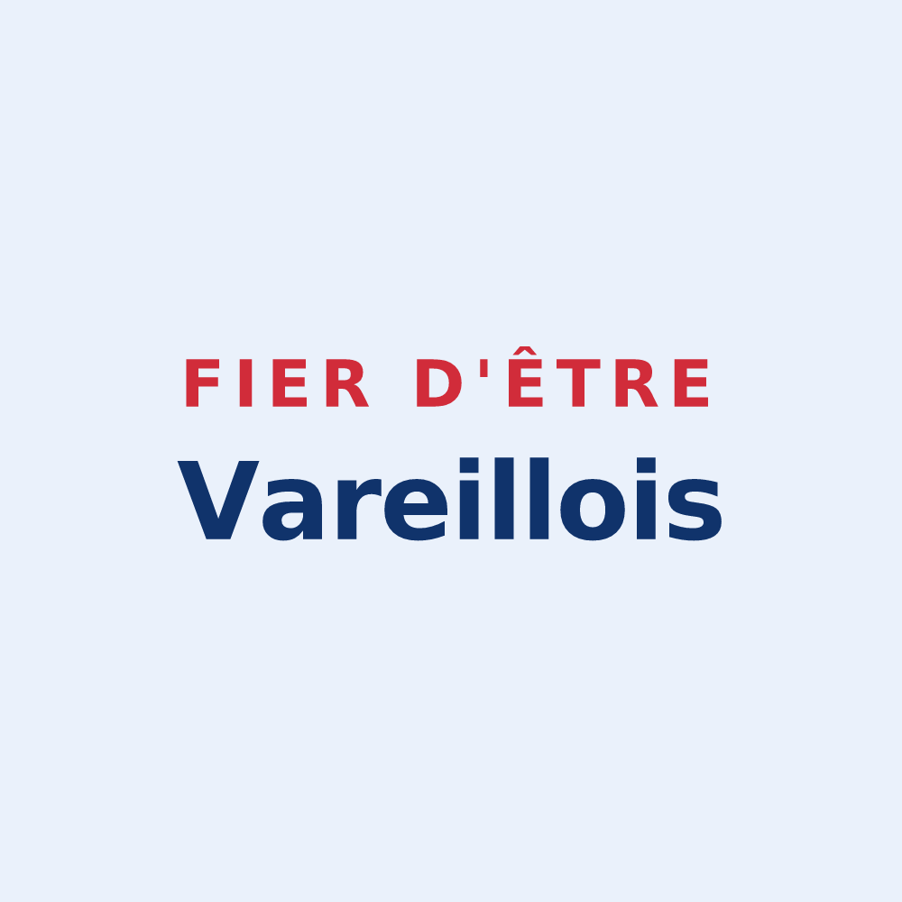 Sticker « Fier d'être Vareillois » — design pour Vareilles