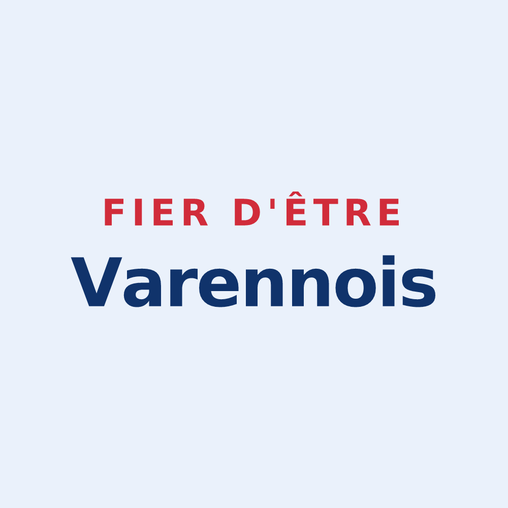 Sticker « Fier d'être Varennois » — design pour Varennes