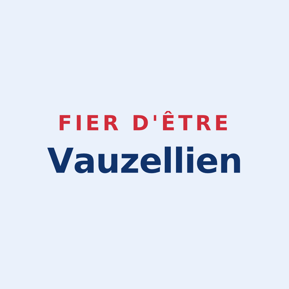 Sticker « Fier d'être Vauzellien » — design pour Varennes-Vauzelles