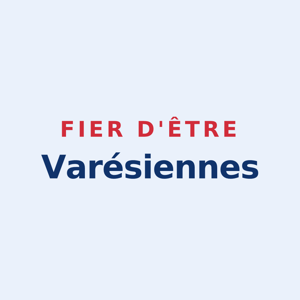 Sticker « Fier d'être Varésiennes » — design pour Varès