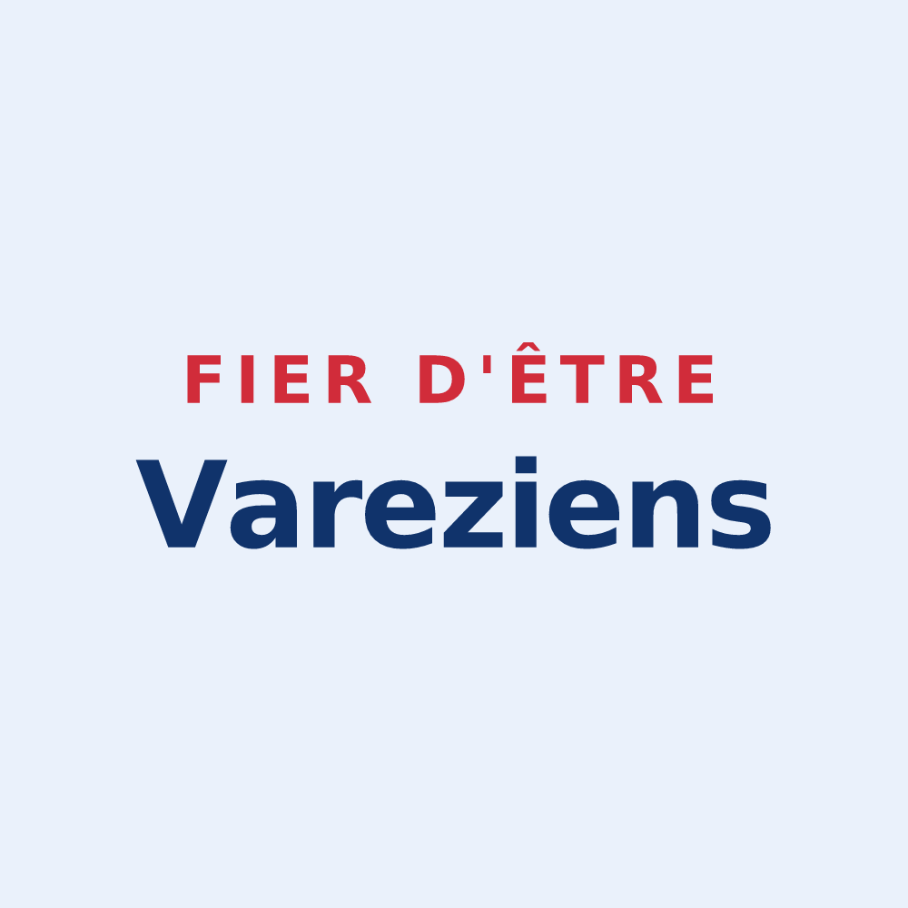 Sticker « Fier d'être Vareziens » — design pour Varetz