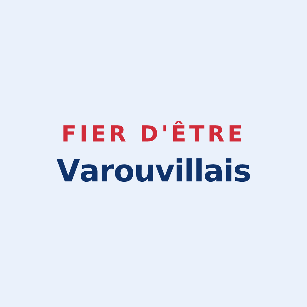 Sticker « Fier d'être Varouvillais » — design pour Varouville