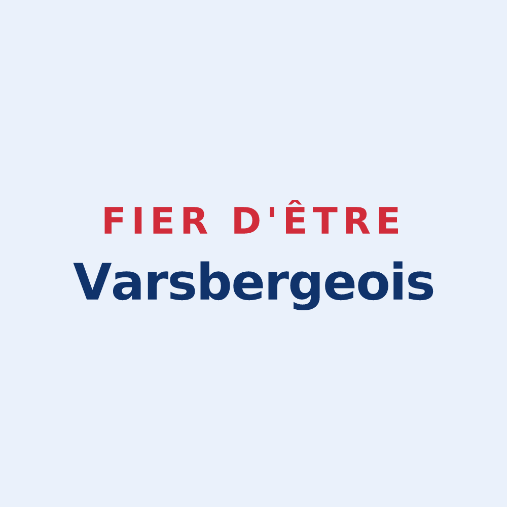Sticker « Fier d'être Varsbergeois » — design pour Varsberg