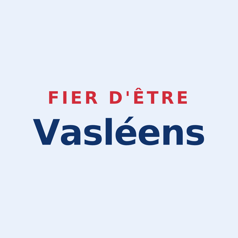 Sticker « Fier d'être Vasléens » — design pour Vasles