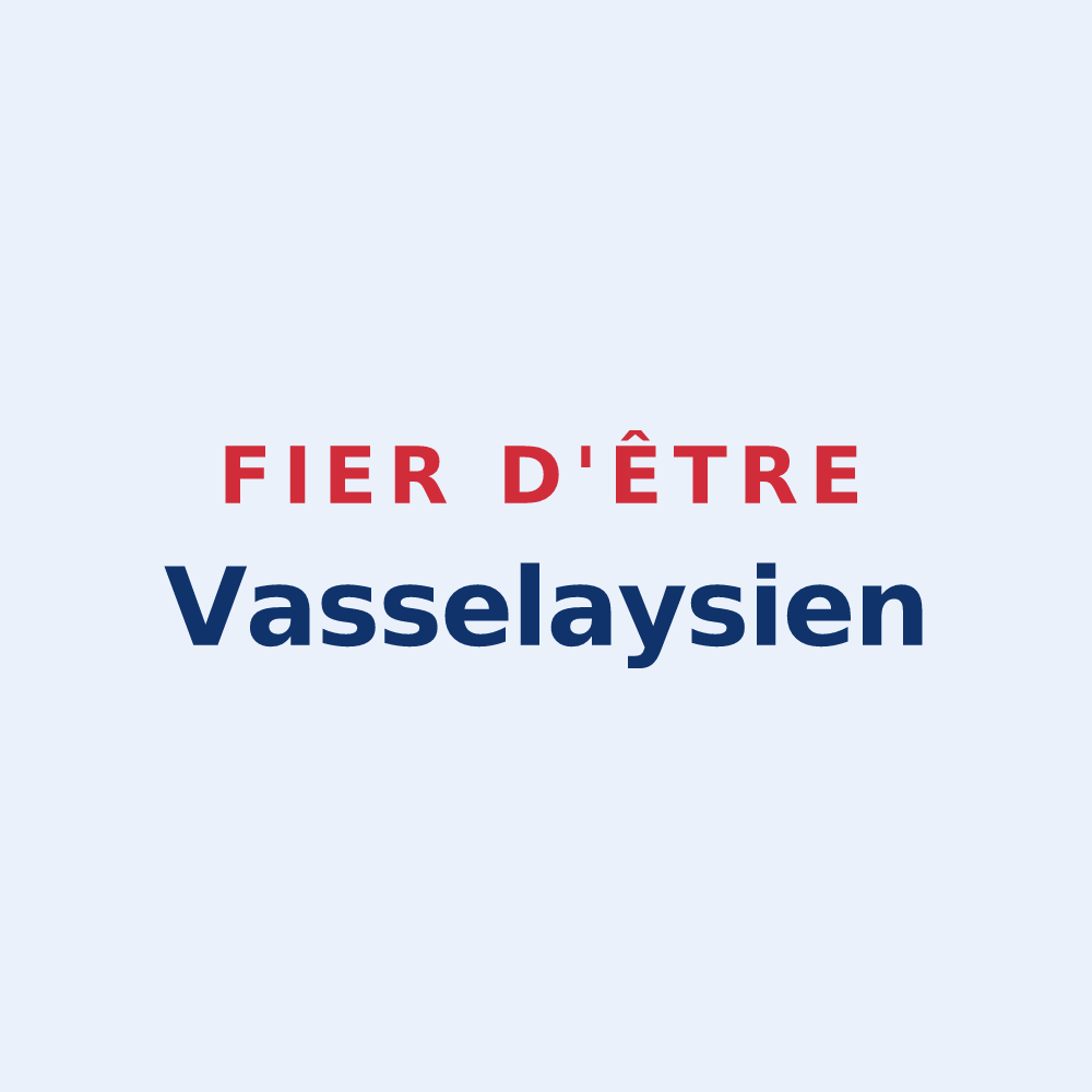 Sticker « Fier d'être Vasselaysien » — design pour Vasselay