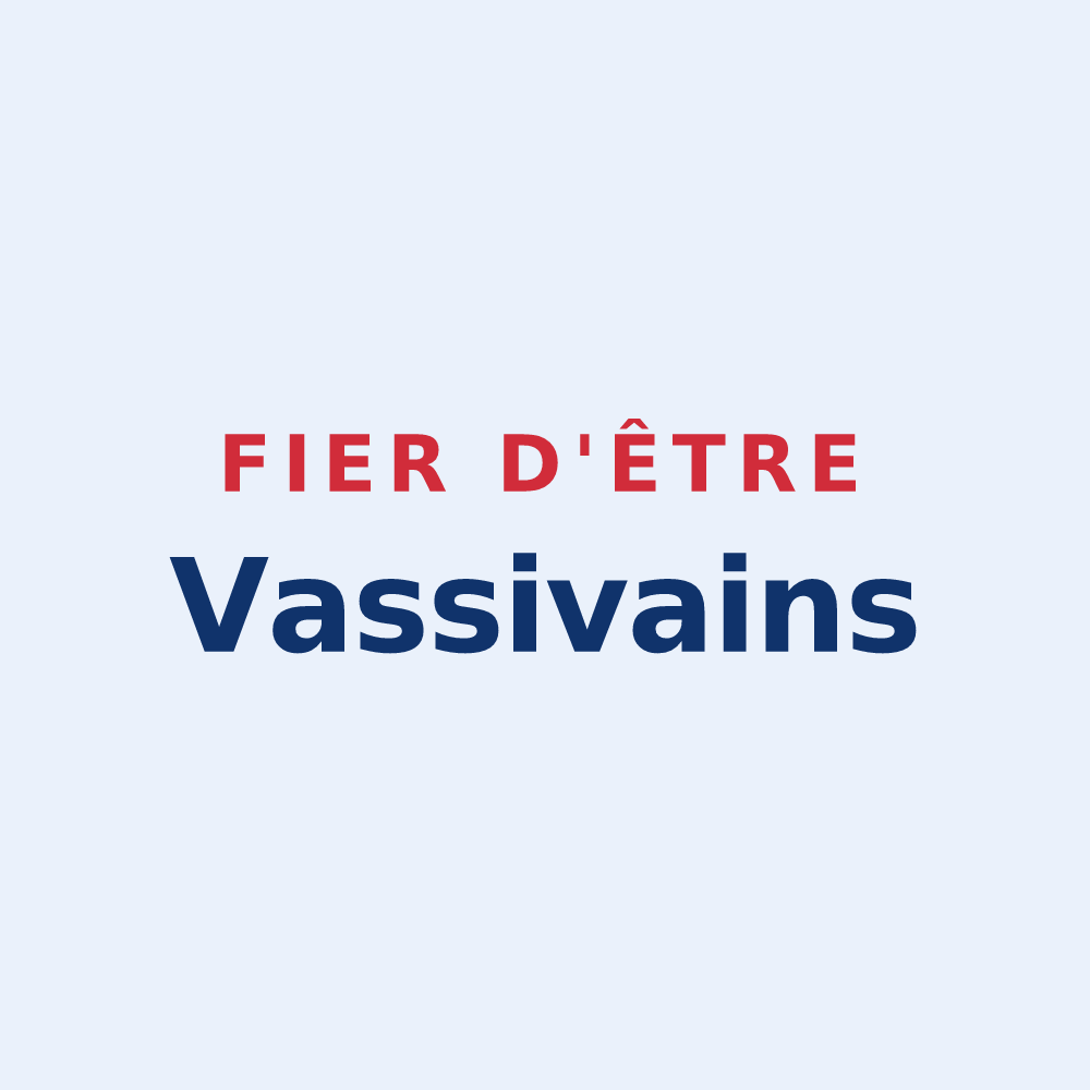 Sticker « Fier d'être Vassivains » — design pour Vassieux-en-Vercors