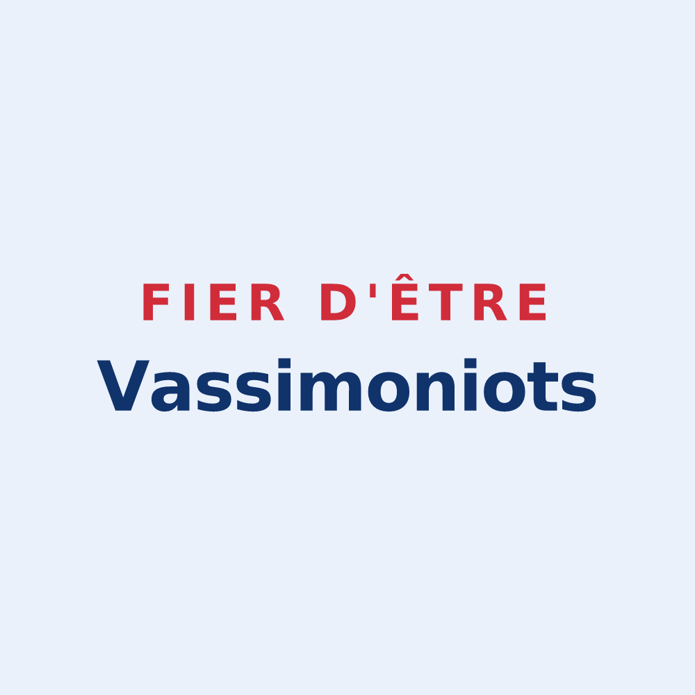 Sticker « Fier d'être Vassimoniots » — design pour Vassimont-et-Chapelaine