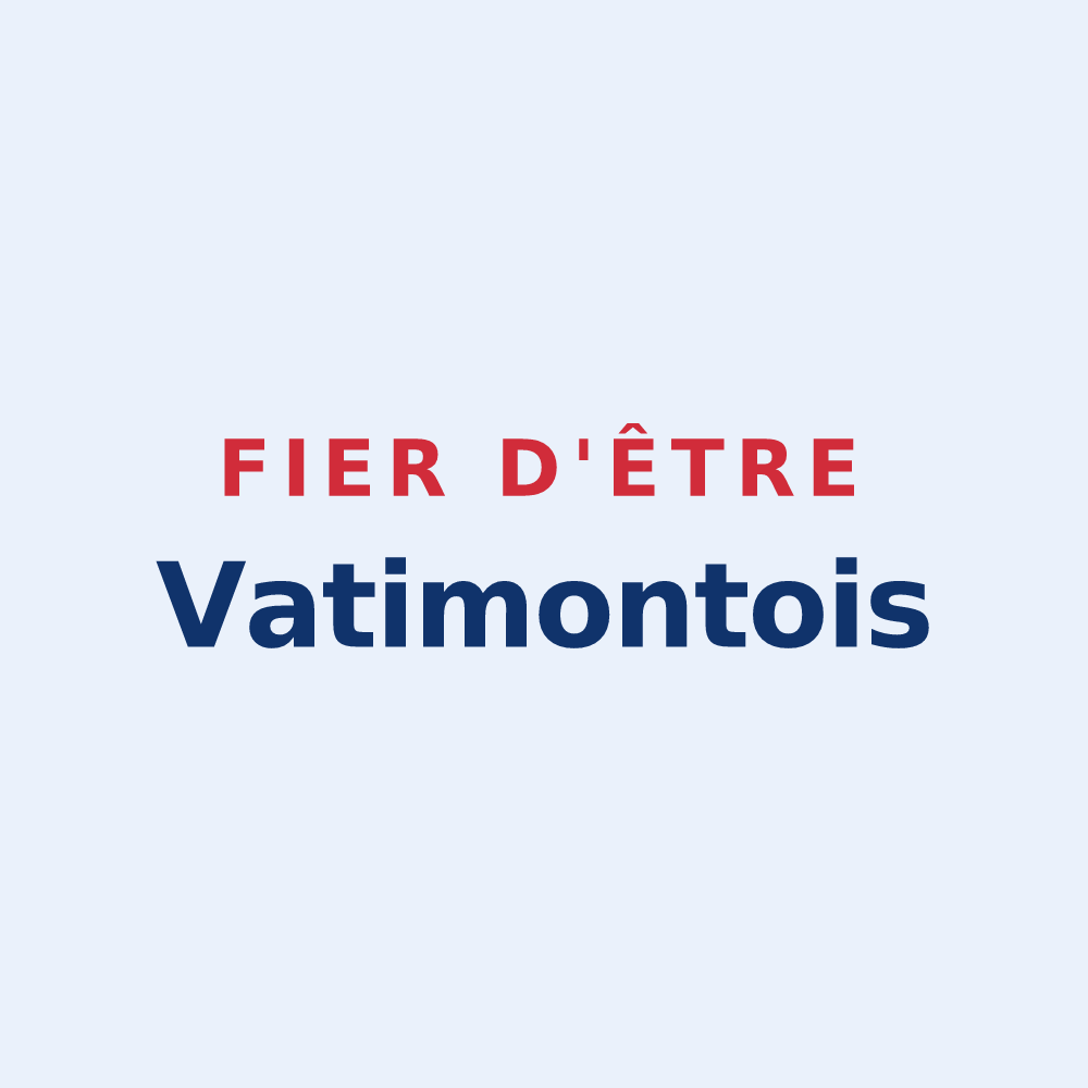 Sticker « Fier d'être Vatimontois » — design pour Vatimont
