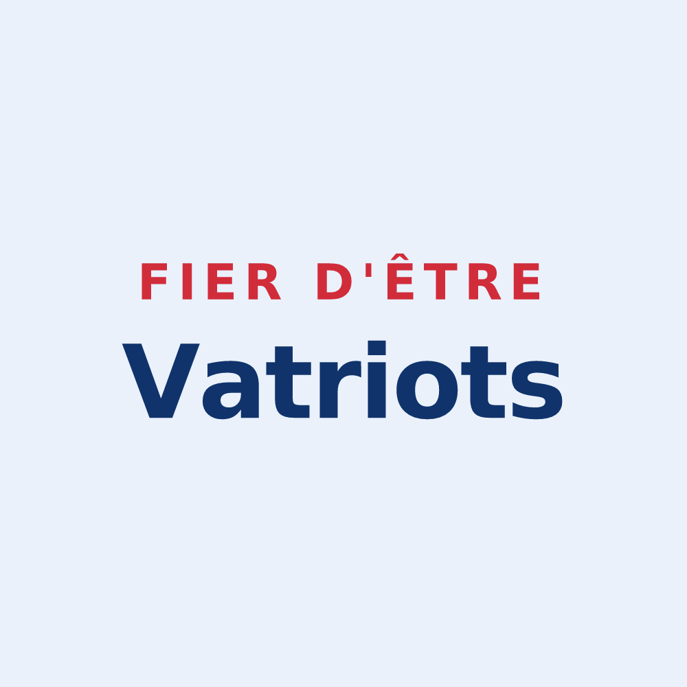 Sticker « Fier d'être Vatriots » — design pour Vatry