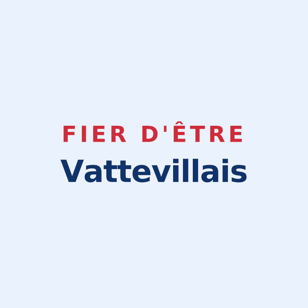 Sticker « Fier d'être Vattevillais » — design pour Vatteville
