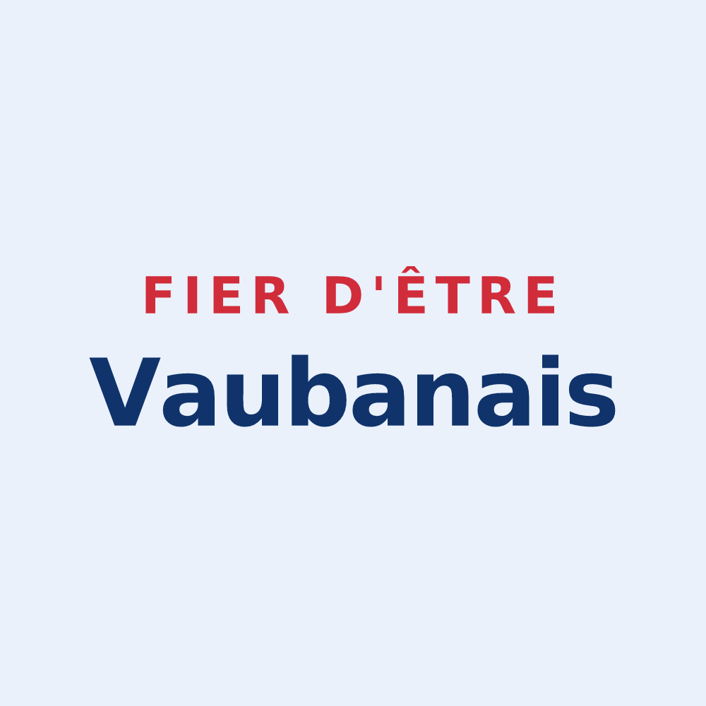 Sticker « Fier d'être Vaubanais » — design pour Vauban