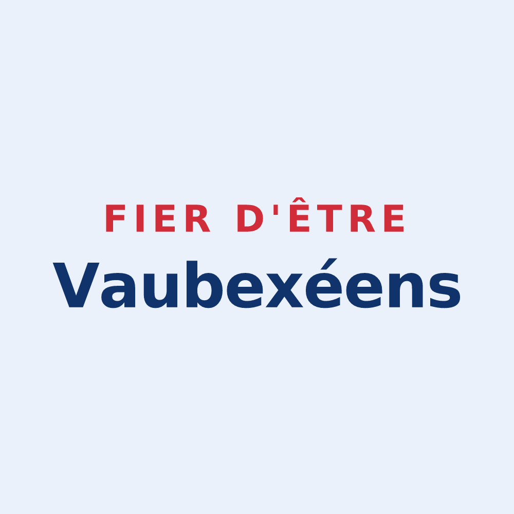 Sticker « Fier d'être Vaubexéens » — design pour Vaubexy