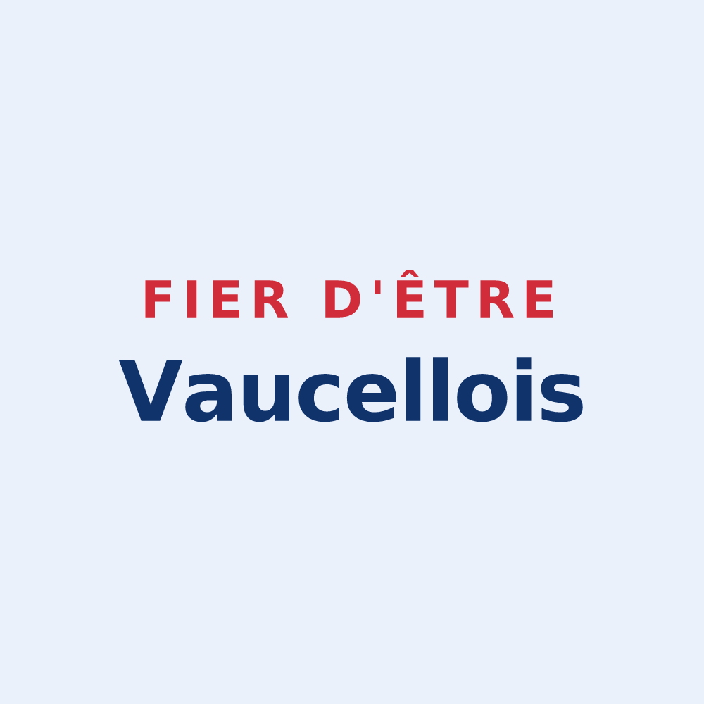 Sticker « Fier d'être Vaucellois » — design pour Vaucelles